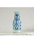 Large Blue and White Porcelain Vase with Hand-Painted Motifs-14. Asian & Chinese Furniture, Art, Antiques, Vintage Home Décor for sale at FEA Home