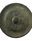 Large Decorative Bronze Gong with Verdigris Patina - image 17