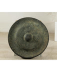 Large Decorative Bronze Gong with Verdigris Patina - image 2