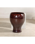 Large Hand-Crafted Artisan Ceramic Vessel in Reddish-Brown Glaze-10. Asian & Chinese Furniture, Art, Antiques, Vintage Home Décor for sale at FEA Home