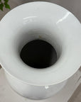 Large Pearl White Ceramic Glazed Vase, SKU , image 7