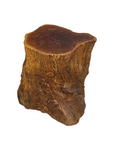 Large Reclaimed Free-Form Tree Trunk Side Pedestal Table - FEA Home