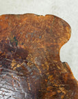 Large Wide Free-Form Reclaimed Tree Trunk Pedestal Table - FEA Home