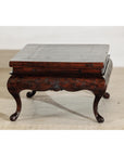 Late Qing Low Coffee Table with Cabriole Legs, Carved Apron and Lift Top-10. Asian & Chinese Furniture, Art, Antiques, Vintage Home Décor for sale at FEA Home