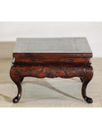 Late Qing Low Coffee Table with Cabriole Legs, Carved Apron and Lift Top-15. Asian & Chinese Furniture, Art, Antiques, Vintage Home Décor for sale at FEA Home
