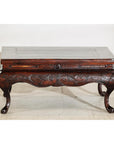 Late Qing Low Coffee Table with Cabriole Legs, Carved Apron and Lift Top-16. Asian & Chinese Furniture, Art, Antiques, Vintage Home Décor for sale at FEA Home