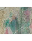 Leanne Weissler Abstract Painting in Lucite Box Frame with Vibrant Pastel Hues-12. Asian & Chinese Furniture, Art, Antiques, Vintage Home Décor for sale at FEA Home