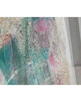 Leanne Weissler Abstract Painting in Lucite Box Frame with Vibrant Pastel Hues-13. Asian & Chinese Furniture, Art, Antiques, Vintage Home Décor for sale at FEA Home