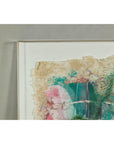 Leanne Weissler Abstract Painting in Lucite Box Frame with Vibrant Pastel Hues-3. Asian & Chinese Furniture, Art, Antiques, Vintage Home Décor for sale at FEA Home