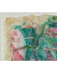 Leanne Weissler Abstract Painting in Lucite Box Frame with Vibrant Pastel Hues-5. Asian & Chinese Furniture, Art, Antiques, Vintage Home Décor for sale at FEA Home