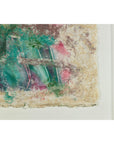 Leanne Weissler Abstract Painting in Lucite Box Frame with Vibrant Pastel Hues-9. Asian & Chinese Furniture, Art, Antiques, Vintage Home Décor for sale at FEA Home