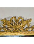 Louis XVI-Style Giltwood Mirror with Allegorical Crest of Triumph and Virtue-11. Asian & Chinese Furniture, Art, Antiques, Vintage Home Décor for sale at FEA Home