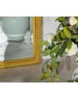 Louis XVI-Style Giltwood Mirror with Allegorical Crest of Triumph and Virtue-13. Asian & Chinese Furniture, Art, Antiques, Vintage Home Décor for sale at FEA Home