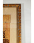 Oversized Antique Burmese Gilt Prayer Manuscript Framed for Wall Display-14. Asian & Chinese Furniture, Art, Antiques, Vintage Home Décor for sale at FEA Home