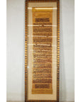 Oversized Antique Burmese Gilt Prayer Manuscript Framed for Wall Display-15. Asian & Chinese Furniture, Art, Antiques, Vintage Home Décor for sale at FEA Home