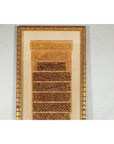 Oversized Antique Burmese Gilt Prayer Manuscript Framed for Wall Display-4. Asian & Chinese Furniture, Art, Antiques, Vintage Home Décor for sale at FEA Home