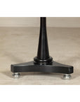 Pair of Black Marble Top Gueridon Tables with Silver Metal Ball Feet-5. Asian & Chinese Furniture, Art, Antiques, Vintage Home Décor for sale at FEA Home