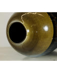 Pair of Large Ceramic Vases, Olive-Taupe and Black Drip Glaze-12. Asian & Chinese Furniture, Art, Antiques, Vintage Home Décor for sale at FEA Home