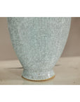 Pair of Light Grey Celadon-Glazed Porcelain Vases with Fine Crackle Pattern-12. Asian & Chinese Furniture, Art, Antiques, Vintage Home Décor for sale at FEA Home