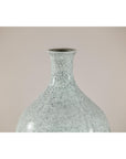 Pair of Light Grey Celadon-Glazed Porcelain Vases with Fine Crackle Pattern-7. Asian & Chinese Furniture, Art, Antiques, Vintage Home Décor for sale at FEA Home