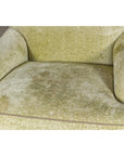 Pair of Skirted Club Chairs by Southwood in Chartreuse Chenille-16. Asian & Chinese Furniture, Art, Antiques, Vintage Home Décor for sale at FEA Home