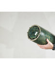 Pair of Tall Green Glazed Ceramic Bottle-Shaped Vases with Narrow Necks-12. Asian & Chinese Furniture, Art, Antiques, Vintage Home Décor for sale at FEA Home