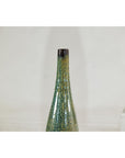 Pair of Tall Green Glazed Ceramic Bottle-Shaped Vases with Narrow Necks-3. Asian & Chinese Furniture, Art, Antiques, Vintage Home Décor for sale at FEA Home