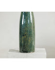 Pair of Tall Green Glazed Ceramic Bottle-Shaped Vases with Narrow Necks-7. Asian & Chinese Furniture, Art, Antiques, Vintage Home Décor for sale at FEA Home