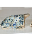 Pair of Vintage Turtles with Antique Blue and White Porcelain Mosaic Shells-4. Asian & Chinese Furniture, Art, Antiques, Vintage Home Décor for sale at FEA Home