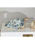 Pair of Vintage Turtles with Antique Blue and White Porcelain Mosaic Shells-5. Asian & Chinese Furniture, Art, Antiques, Vintage Home Décor for sale at FEA Home