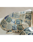 Pair of Vintage Turtles with Antique Blue and White Porcelain Mosaic Shells-9. Asian & Chinese Furniture, Art, Antiques, Vintage Home Décor for sale at FEA Home