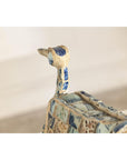 Patchwork Chinese Porcelain Duck Sculpture with Blue-and-White Shards-11. Asian & Chinese Furniture, Art, Antiques, Vintage Home Décor for sale at FEA Home