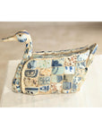 Patchwork Chinese Porcelain Duck Sculpture with Blue-and-White Shards-13. Asian & Chinese Furniture, Art, Antiques, Vintage Home Décor for sale at FEA Home