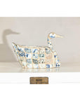 Patchwork Chinese Porcelain Duck Sculpture with Blue-and-White Shards-7. Asian & Chinese Furniture, Art, Antiques, Vintage Home Décor for sale at FEA Home