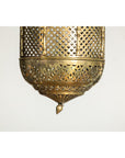 Pierced Brass Hanging Decorative Lantern with Arch Motifs - image 8