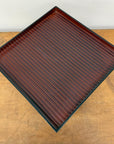 Red & Black Square Tray Stands with Curved Legs, SKU , image 4