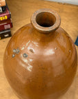 Reddish ClayBrown Sake Bottle Shaped Ceramic Vase, SKU , image 6