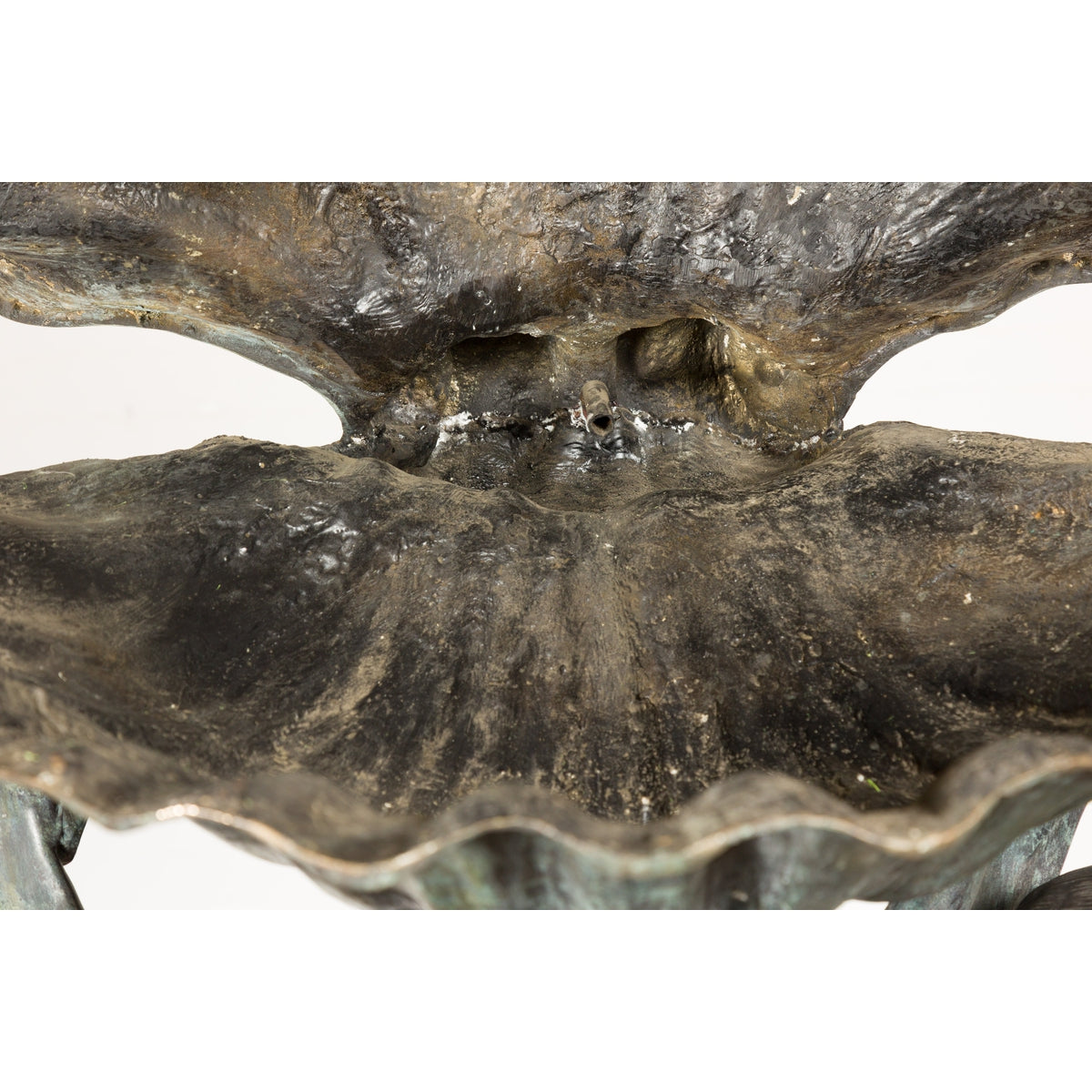 Bronze Greco Roman Inspired Fountain Depicting Three Nymphs Holding a Clamshell-10. Asian & Chinese Furniture, Art, Antiques, Vintage Home Décor for sale at FEA Home