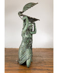 Bronze Greco Roman Inspired Fountain Depicting Three Nymphs Holding a Clamshell-13. Asian & Chinese Furniture, Art, Antiques, Vintage Home Décor for sale at FEA Home