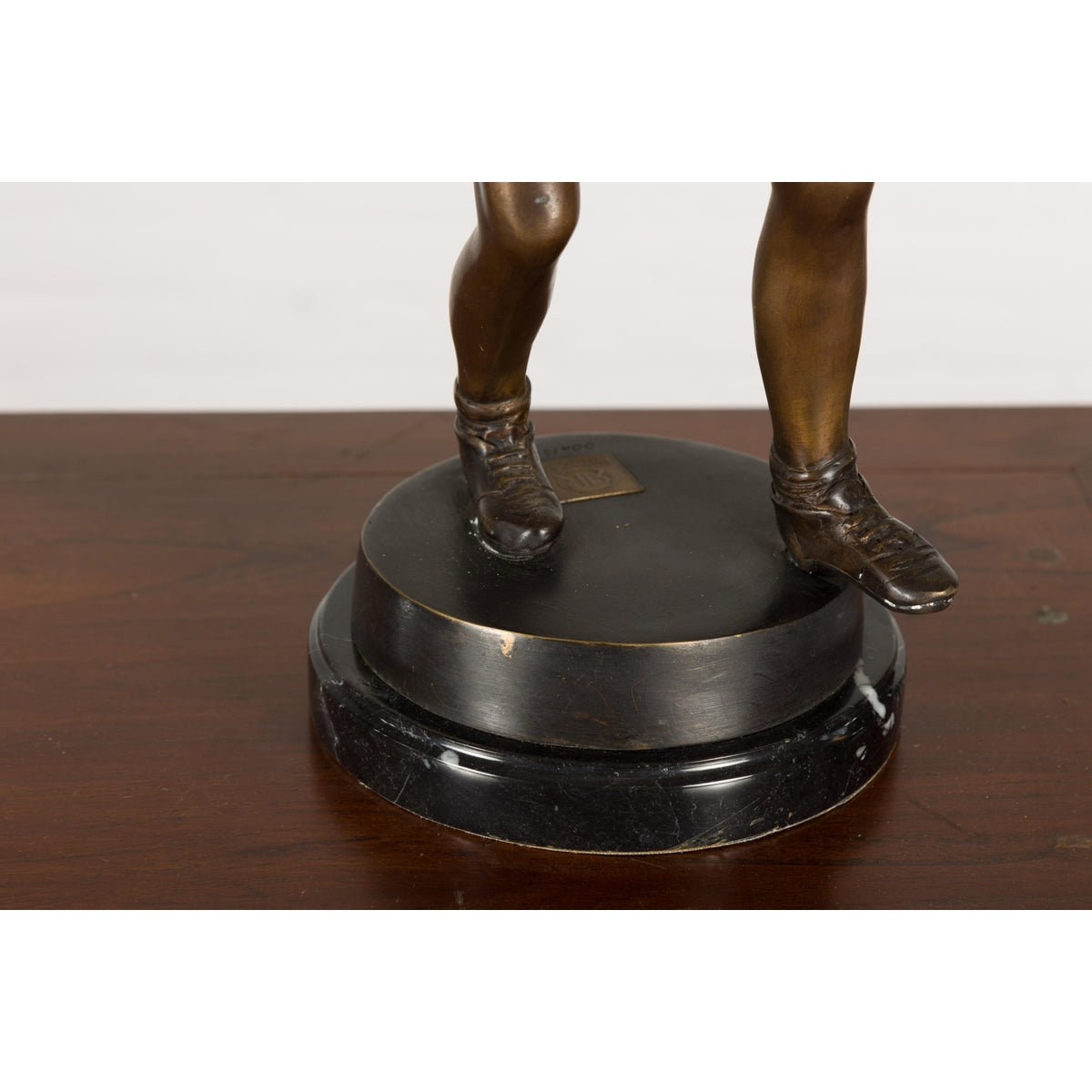 Bronze Tabletop Tennis Sculpture-10. Asian & Chinese Furniture, Art, Antiques, Vintage Home Décor for sale at FEA Home