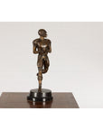 Bronze Tabletop Statue of a Quarterback-3. Asian & Chinese Furniture, Art, Antiques, Vintage Home Décor for sale at FEA Home