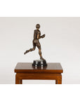 Bronze Tabletop Statue of a Quarterback-9. Asian & Chinese Furniture, Art, Antiques, Vintage Home Décor for sale at FEA Home