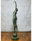 Greco-Roman Bronze Statue of Goddess Diana the Hunter-10. Asian & Chinese Furniture, Art, Antiques, Vintage Home Décor for sale at FEA Home