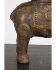 Vintage Copper Elephant Stand-11. Asian & Chinese Furniture, Art, Antiques, Vintage Home Décor for sale at FEA Home