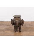 Vintage Copper Elephant Stand-2. Asian & Chinese Furniture, Art, Antiques, Vintage Home Décor for sale at FEA Home