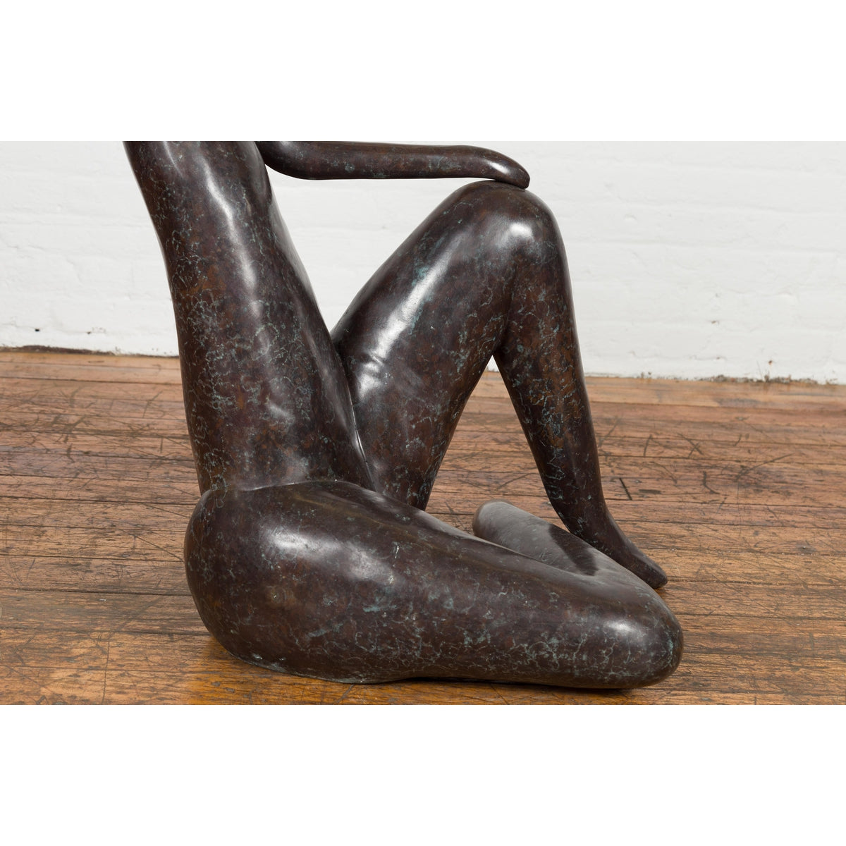 Modern Abstract Woman Bronze Sculpture-10. Asian & Chinese Furniture, Art, Antiques, Vintage Home Décor for sale at FEA Home
