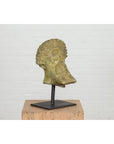 Bronze Hermes Bust Sculpture-11. Asian & Chinese Furniture, Art, Antiques, Vintage Home Décor for sale at FEA Home