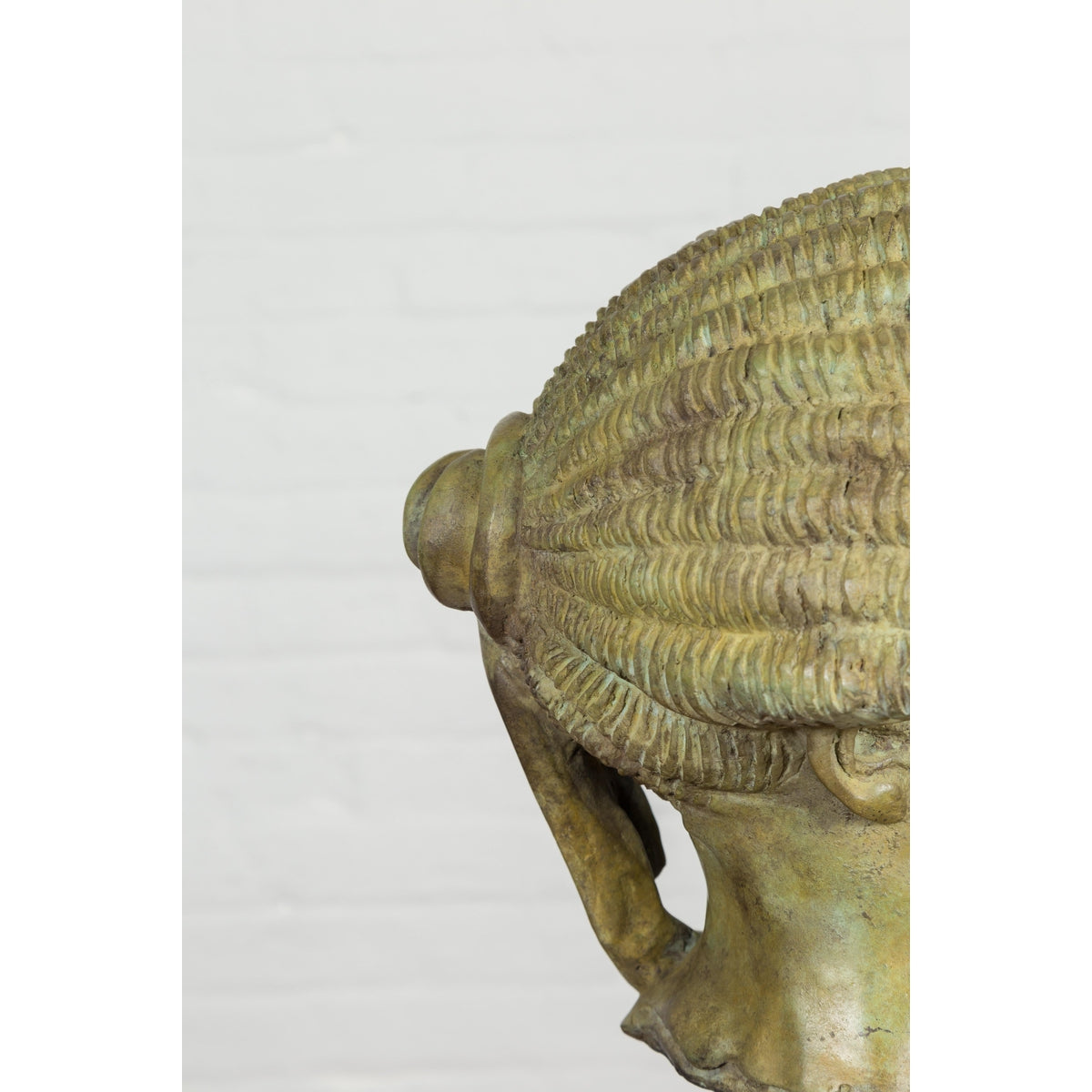 Bronze Hermes Bust Sculpture-14. Asian & Chinese Furniture, Art, Antiques, Vintage Home Décor for sale at FEA Home