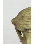 Bronze Hermes Bust Sculpture-14. Asian & Chinese Furniture, Art, Antiques, Vintage Home Décor for sale at FEA Home