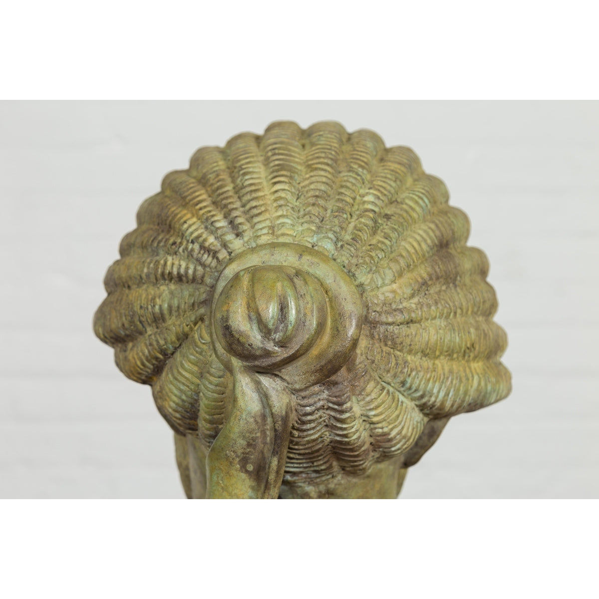 Bronze Hermes Bust Sculpture-17. Asian & Chinese Furniture, Art, Antiques, Vintage Home Décor for sale at FEA Home